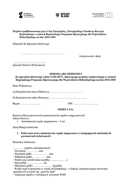 oferta regały