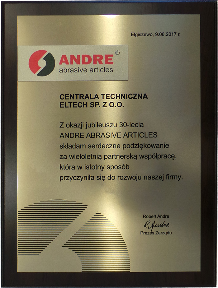 Andre - Podziękowanie 30-lecie