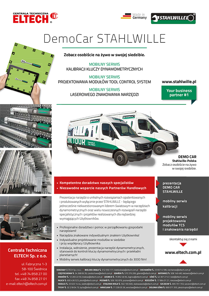 Stahlwille ulotka Demo Car 2018 wersja ELTECH.indd