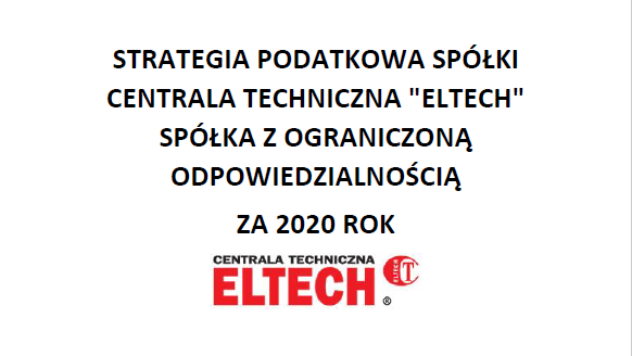 Sprawozdanie z realizacji strategii podatkowej za rok 2020 miniatura do info na www