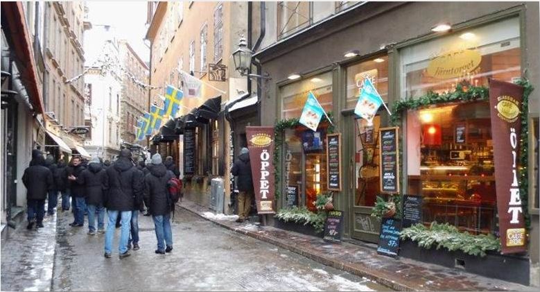 Malownicze uliczki Sandviken