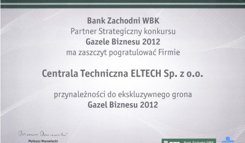 Gratulacje od Banku Zachodniego WBK