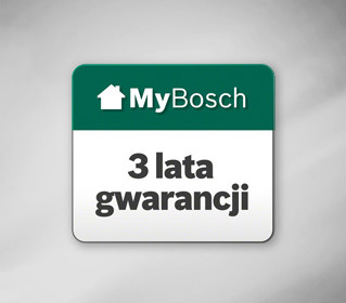 3 lata gwarancji również dla Bosch Zielony!