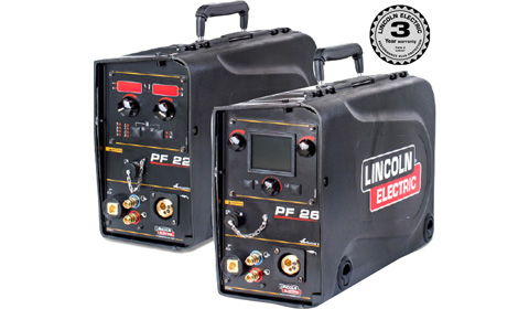 Przenośne, cyfrowe podajniki drutu Lincoln Electric Power Feed 22 i 26
