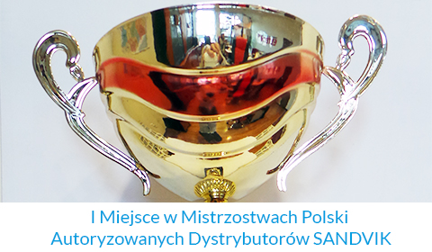 I Miejsce w Mistrzostwach Polski Autoryzowanych Dystrybutorów SANDVIK