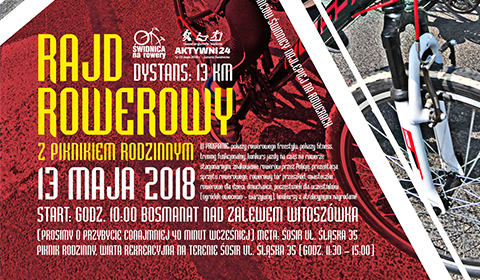 Jesteśmy partnerem akcji „Świdnica na rowery 2018”