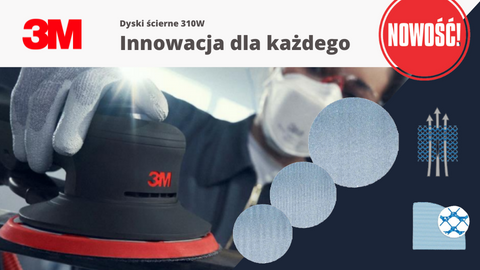 Postaw na wydajność. Zostaw kurz za sobą. Dyski ścierne 310W od 3M