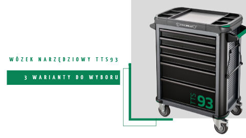 Wózek narzędziowy TTS93 – komfort i nowoczesność